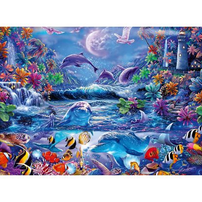 Ravensburger Magical Moonlight Glow in the Dark 500 Piece Puzzle - Image 2
