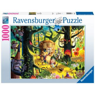 Alice In Wonderland Puzzle 1000 Pieces for sale online Ravensburger 16456 Most Everyone is Mad 