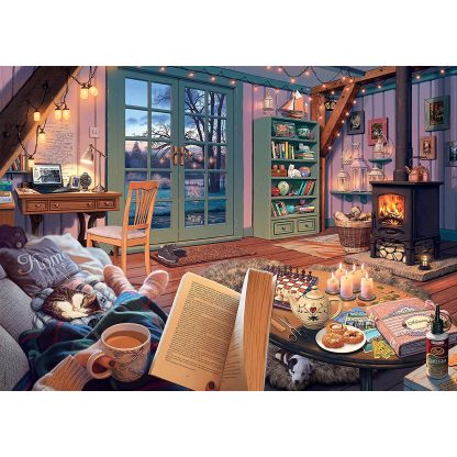 Ravensburger My Haven No. 6 The Cosy Shed 1000 Piece Puzzle - Image 2