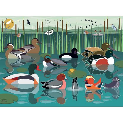 Ravensburger I Like Birds - Waterlands 500 Piece Puzzle - Image 2