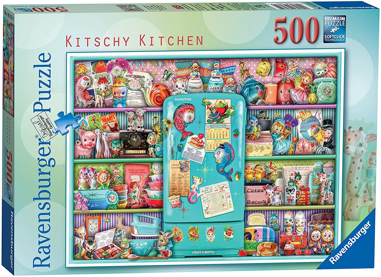 Ravensburger Aimee Stewart Kitschy Kitchen 500 Piece Puzzle