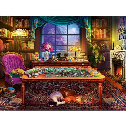 Ravensburger Puzzler's Place 750 Piece Large Format Puzzle - Image 2