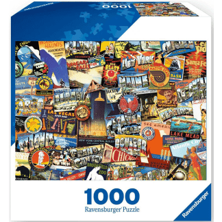 Ravensburger Road Trip USA 1000 Piece Puzzle
