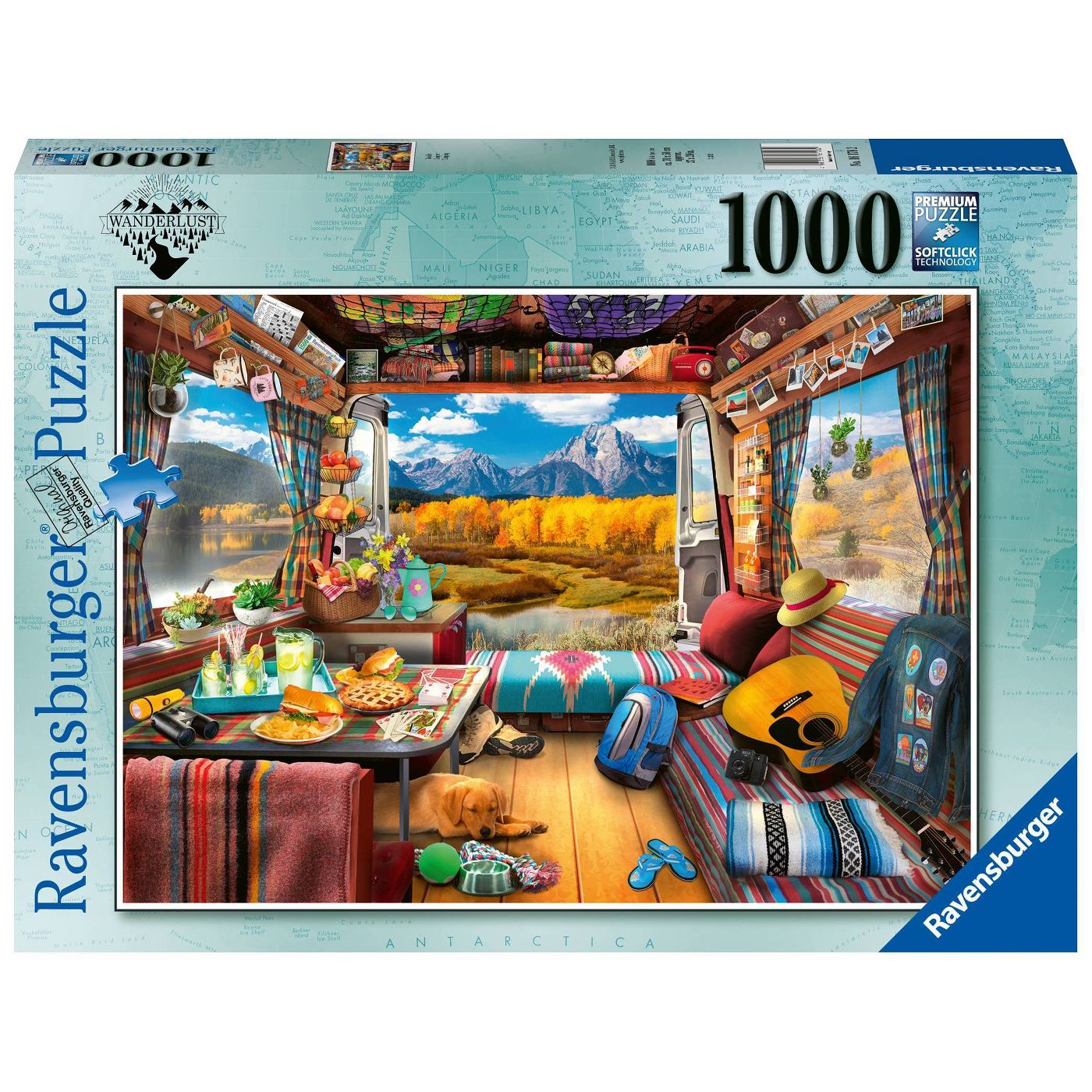Goedaardig pijpleiding Collega Ravensburger Wanderlust Vanlife Camper Camping 1000 Piece Puzzle – The  Puzzle Collections
