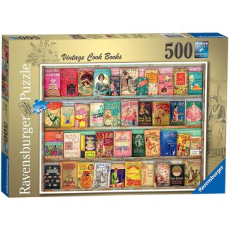 Ravensburger Aimee Stewart Vintage Cook Books 500 Piece Puzzle