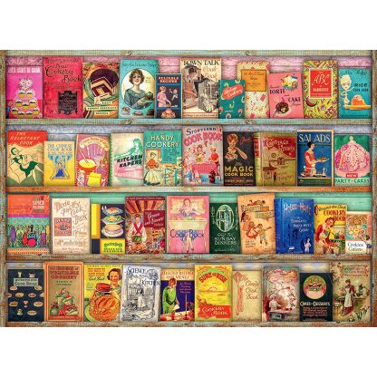 Ravensburger Aimee Stewart Vintage Cook Books 500 Piece Puzzle - Image 2