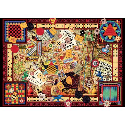 Ravensburger Vintage Games 1000 Piece Puzzle - Image 2
