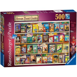 Ravensburger Aimee Stewart Vintage Travel Guides 500 Piece Puzzle
