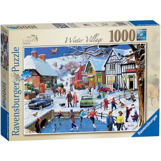 Ravensburger Leisure Days No. 3 The Winter Village 1000 Piece Puzzle