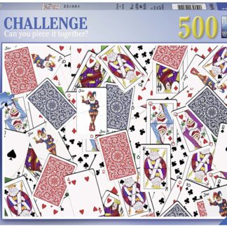 Ravensburger 52 Shuffle 500 Piece Challenge Series Puzzle