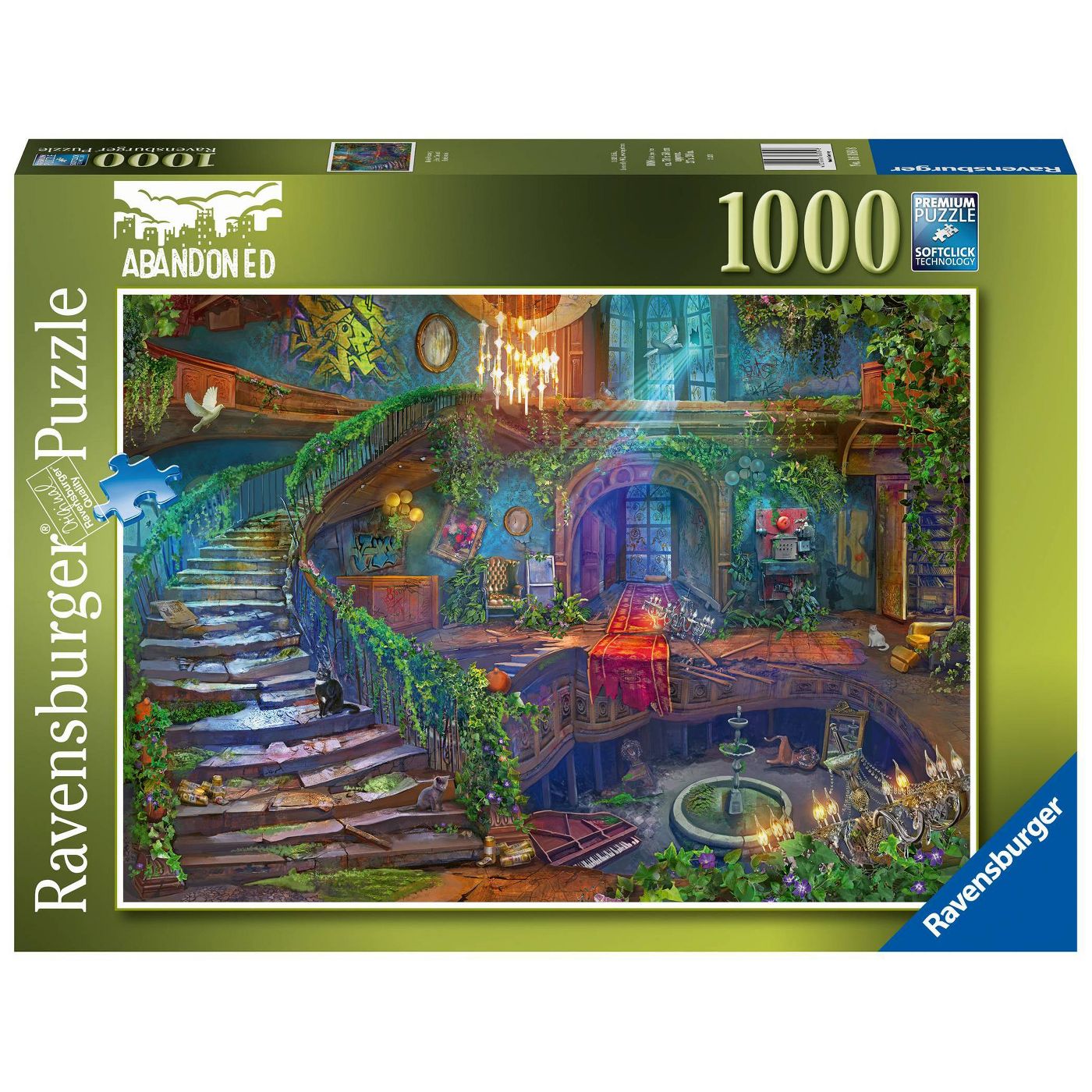 Gloomy Carnival Jigsaw Puzzle 1000pc for sale online Ravensburger Abandoned Places 