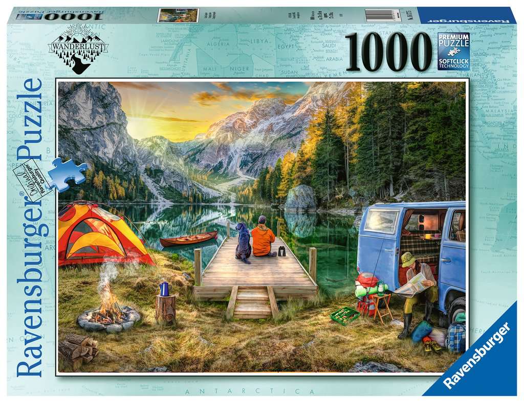 Ravensburger Calm Campsite 1000 Piece Puzzle