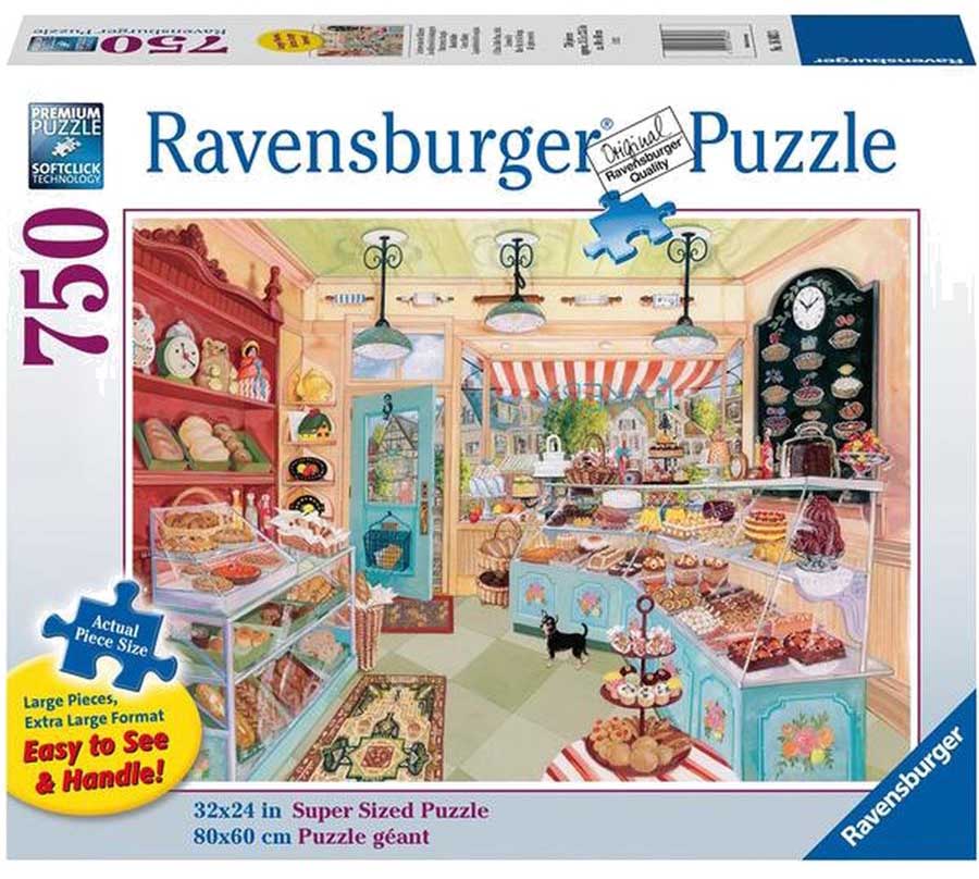 Ravensburger Corner Bakery 750 Large Piece Format Puzzle