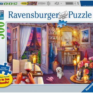 Ravensburger Cozy Bathroom 500 Piece Large Format Puzzle