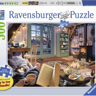 Ravensburger Cozy Retreat 500 Piece Large Format Puzzle