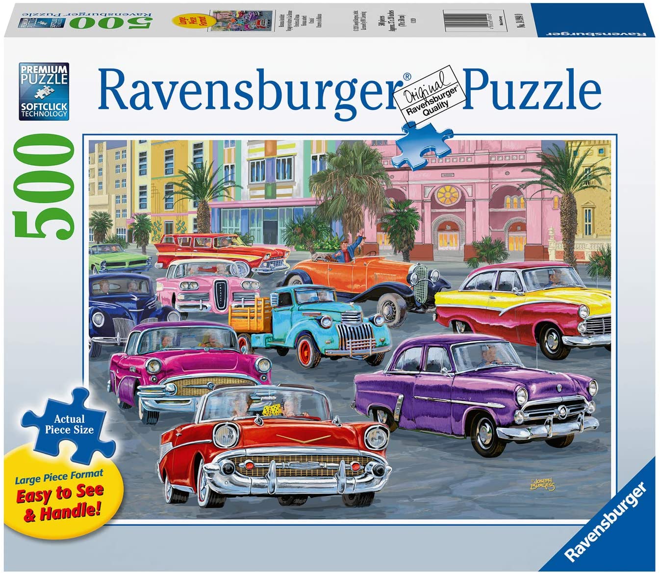 Ravensburger Cruisin' 500 Piece Large Format Puzzle