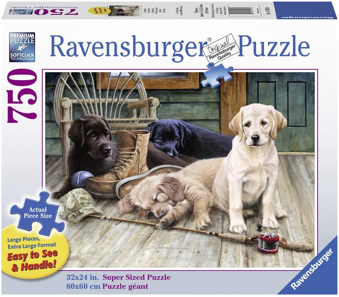 Ravensburger Ruff Day 750 Large Piece Format Puzzle