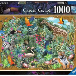 Ravensburger Beyond The Wild Exotic Escape 1000 Piece Puzzle
