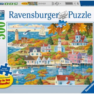 Ravensburger By Land and Sea 500 Piece Large Format Puzzle