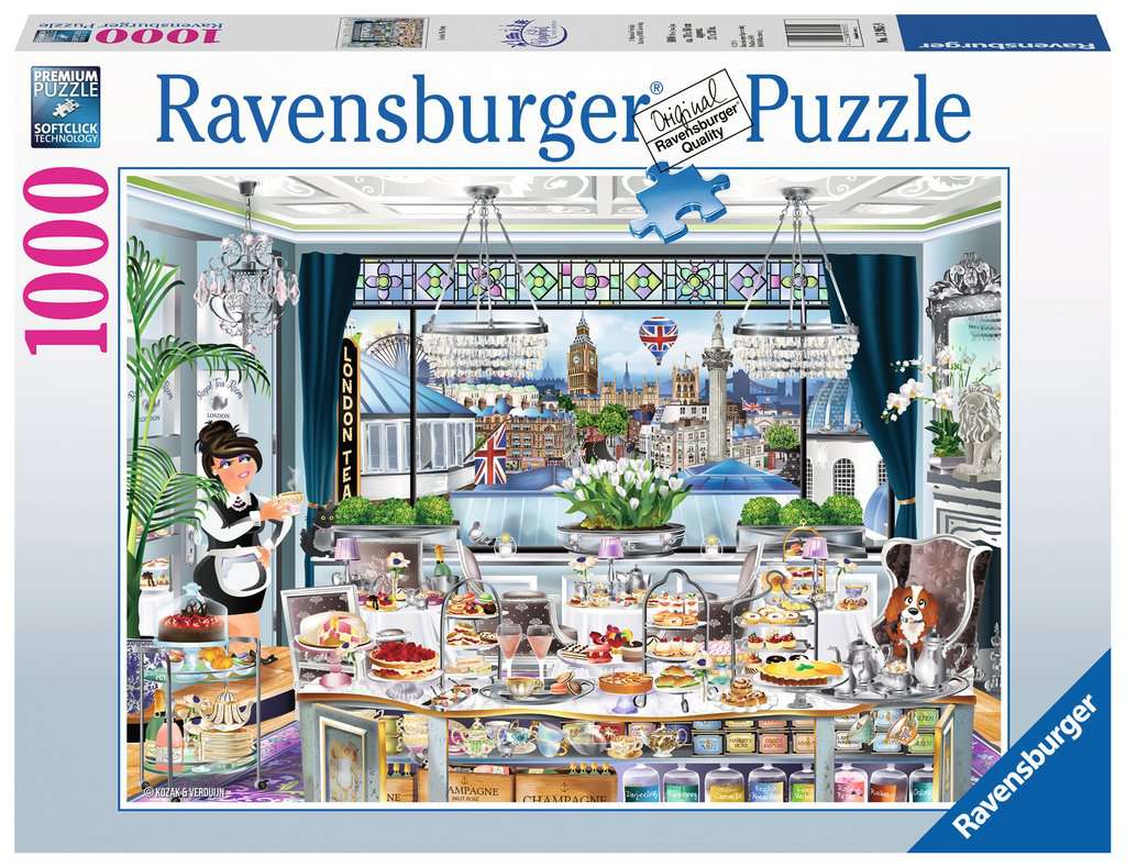 Ravensburger Wanderlust Collection London Tea Party 1000 Piece Puzzle