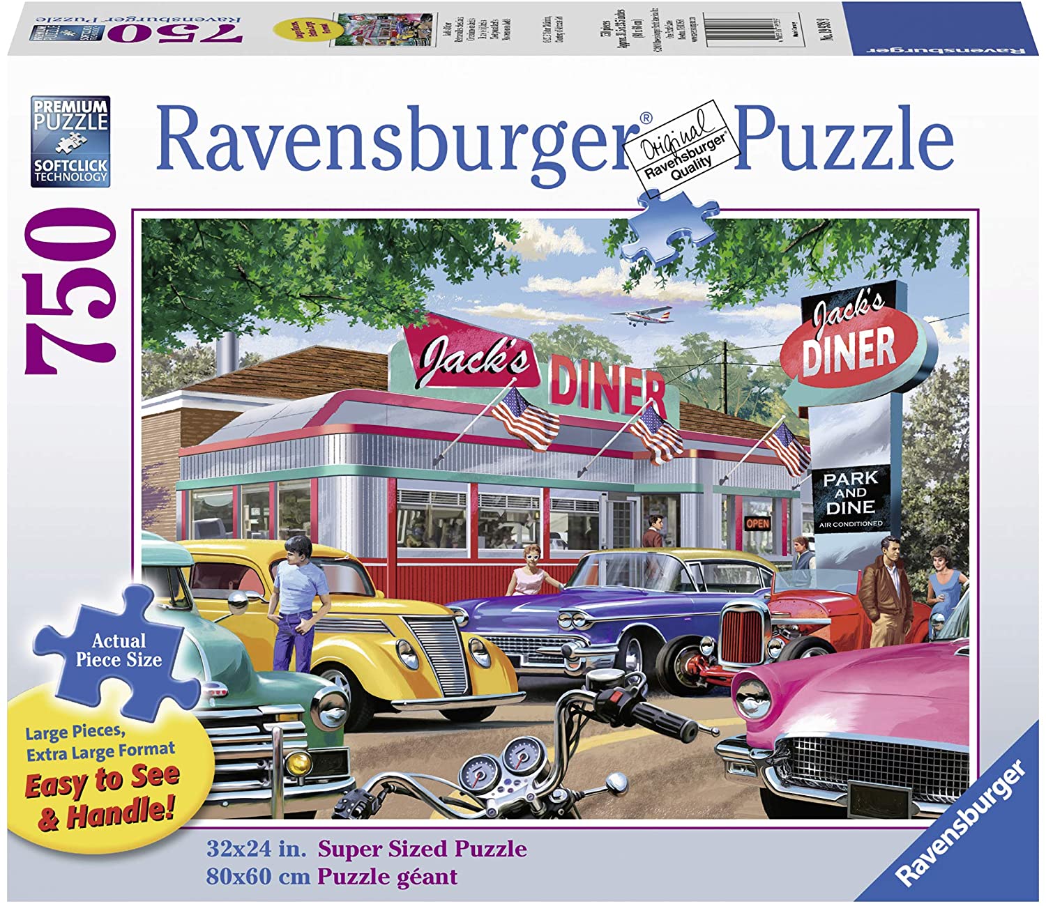 Ravensburger Meet You at Jack's 750 Piece Large Format Puzzle