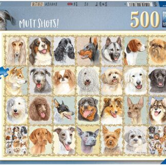 Ravensburger Mutt Shots 500 Piece Puzzle
