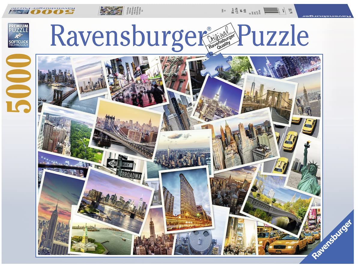 Acheter Puzzle : 5000 pièces - Ville Bizarre - Colin Thompson -  Ravensburger - Jeux de société - Le Passe Temps