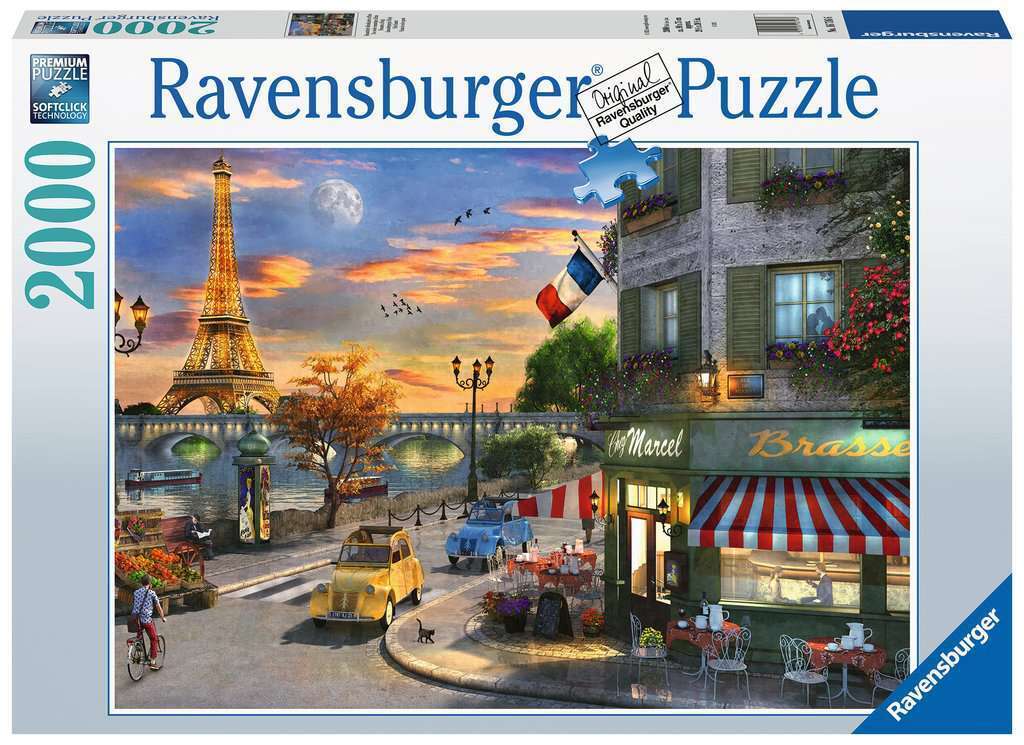 Ravensburger Paris Sunset 2000 Piece Puzzle