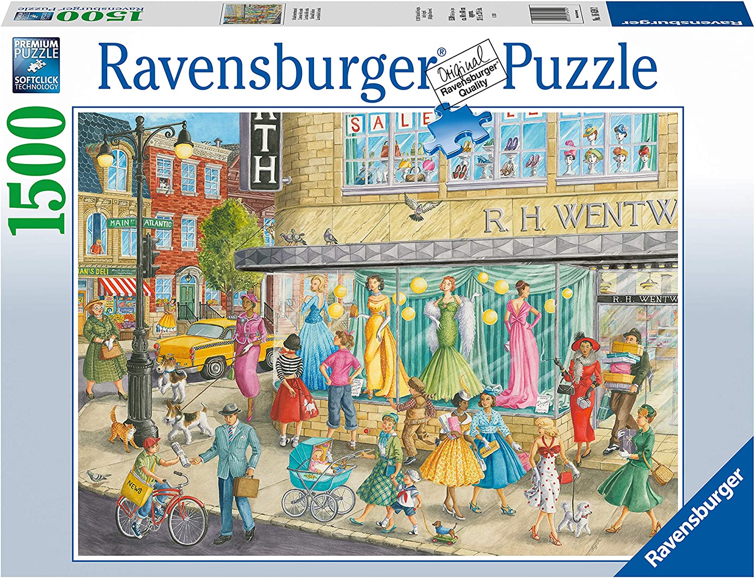 Ravensburger Sidewalk Fashion 1500 Piece Puzzle