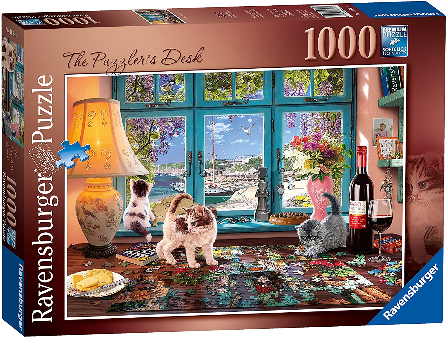 Ravensburger The Puzzler's Desk 1000 Piece Puzzle