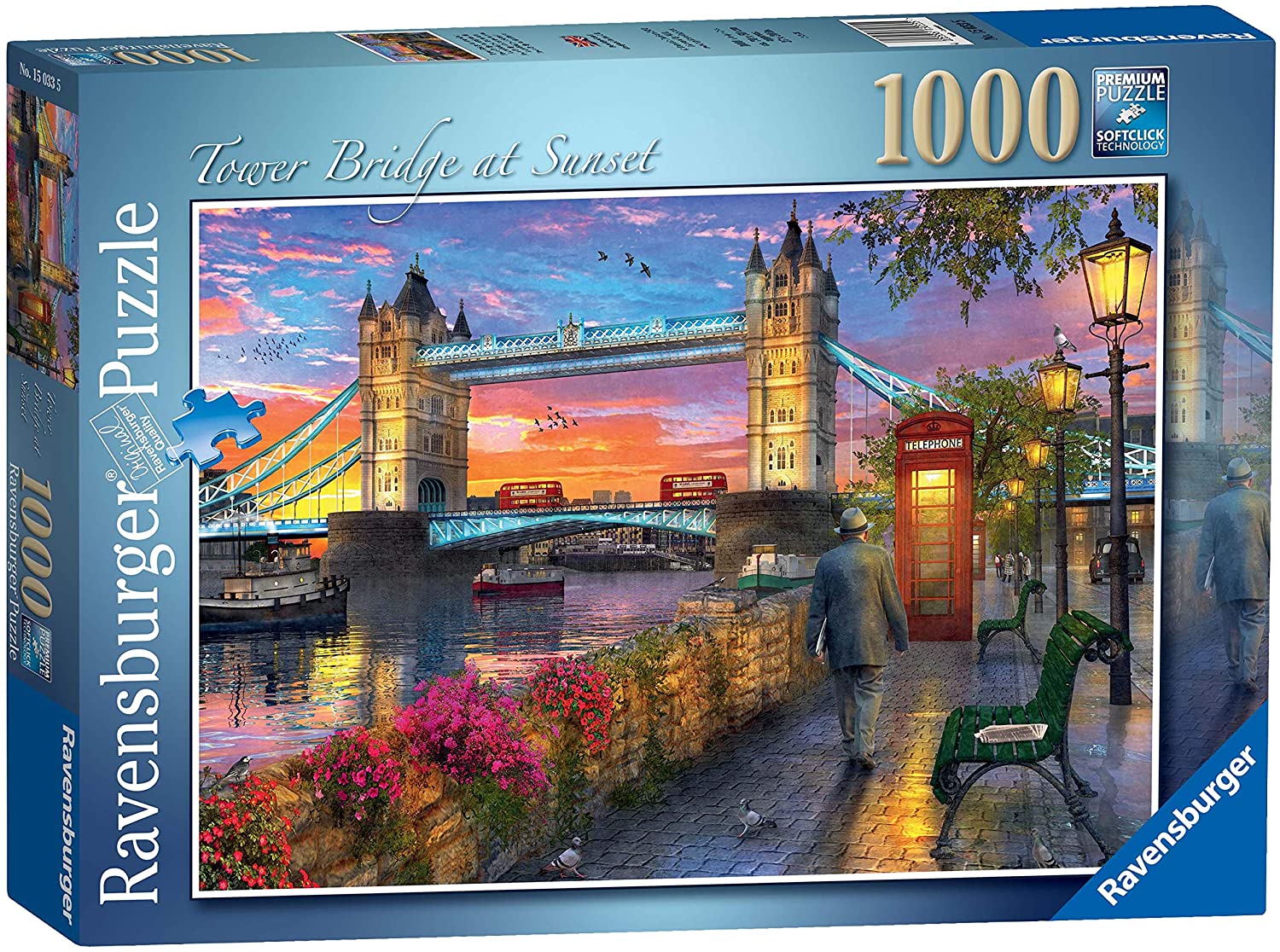 Ravensburger Tower Bridge of London At Sunset 1000 Piece Puzzle