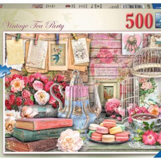 Ravensburger Vintage Tea Party 500 Piece Puzzle