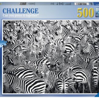 Ravensburger Zebra Challenge Series 500 Piece Puzzle