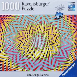 Ravensburger Challenge Series Kaleidoscope 1000 Piece Puzzle