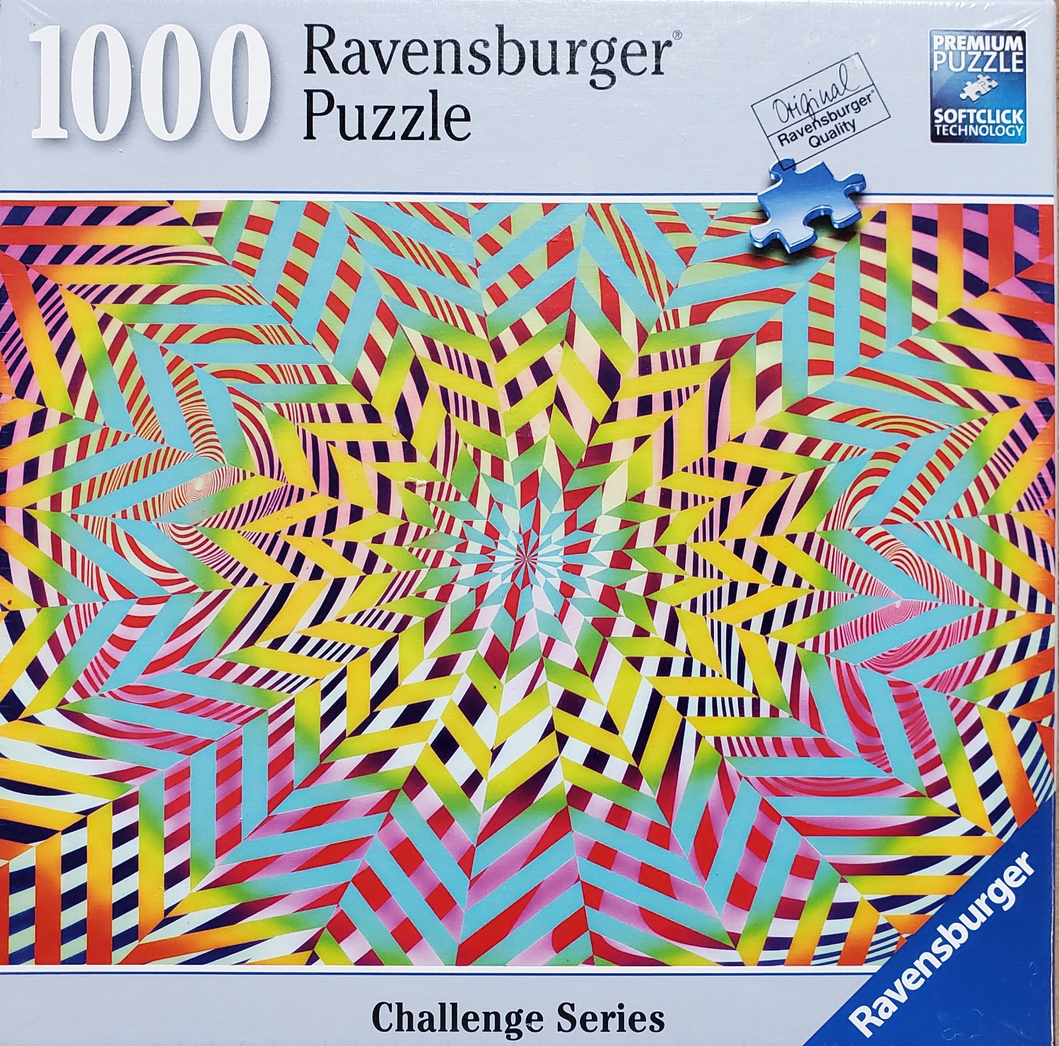 Ravensburger Challenge Series Kaleidoscope 1000 Piece Puzzle