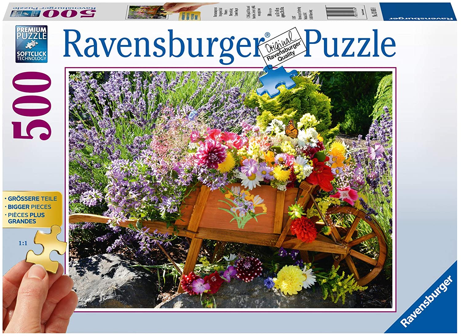 Ravensburger Flower Truck Large Piece Format 500 Piece Puzzle