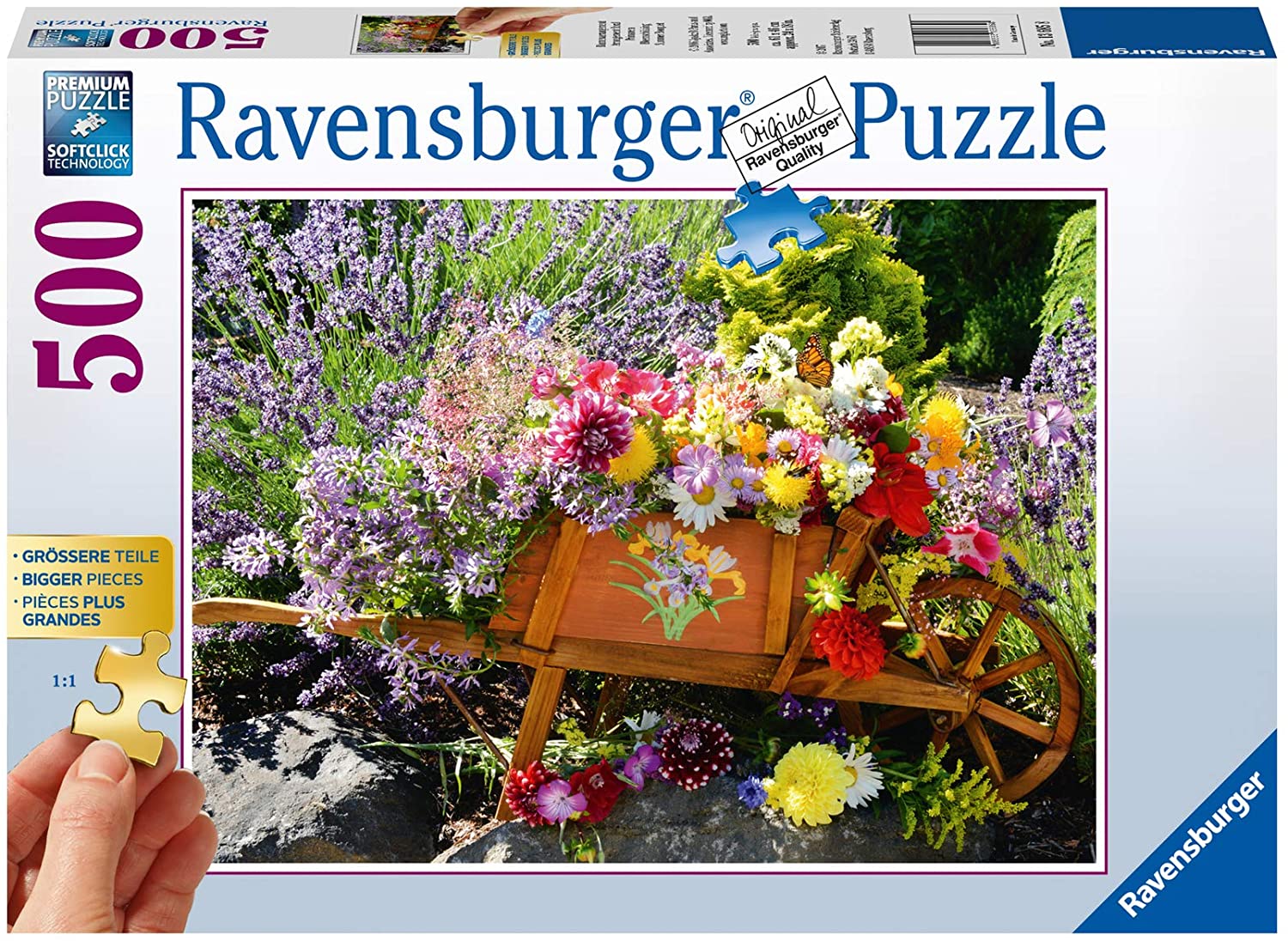 Ravensburger Summer Bouquet 500 Large Piece Format Puzzle