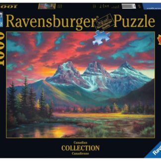 Ravensburger Canadian Collection Alberta's Three Sisters 1000 Piece Puzzle