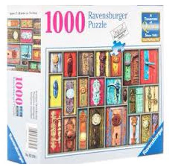 Ravensburger Antique Doorknobs 1000 Piece Puzzle