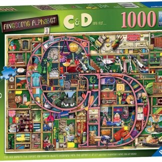 Ravensburger Colin Thompson Awesome Alphabet "C & D" 1000 Piece Puzzle