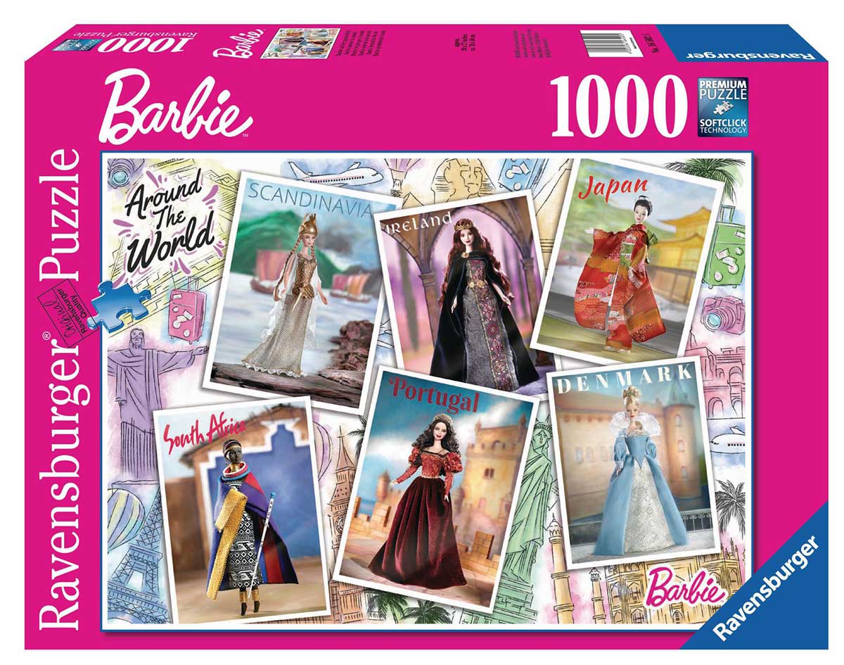 Ravensburger Barbie Around the World 1000 Piece Puzzle