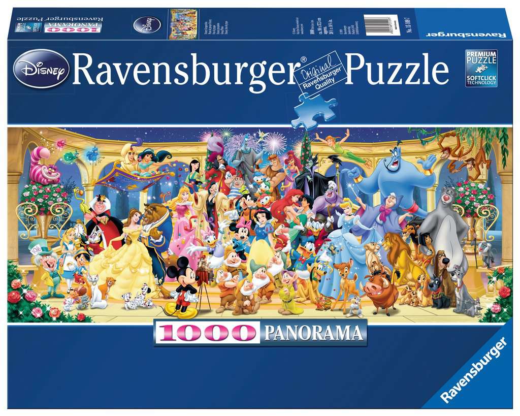 Ravensburger Disney Panoramic 1000 Piece Puzzle – The Puzzle