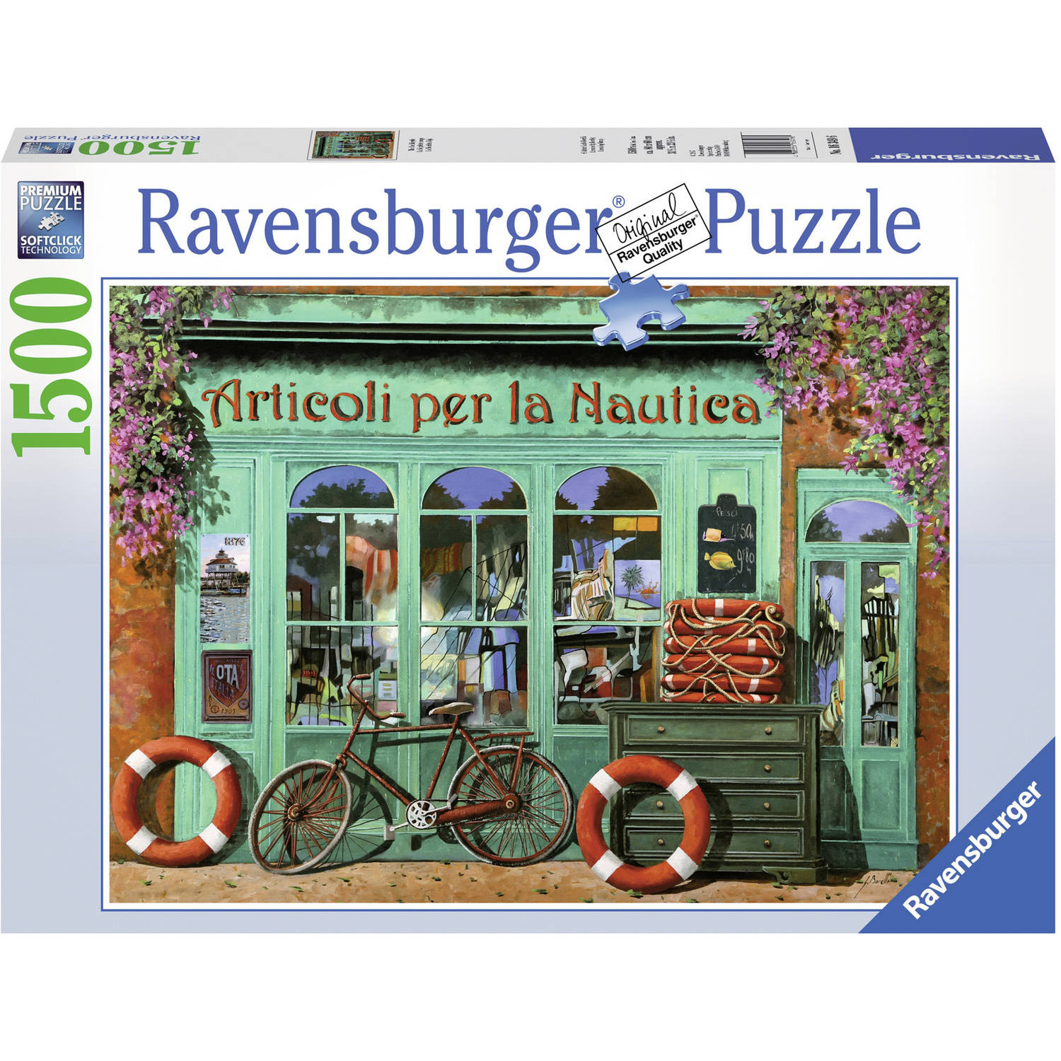 Ravensburger The Red Bicycle 1500 piece puzzle