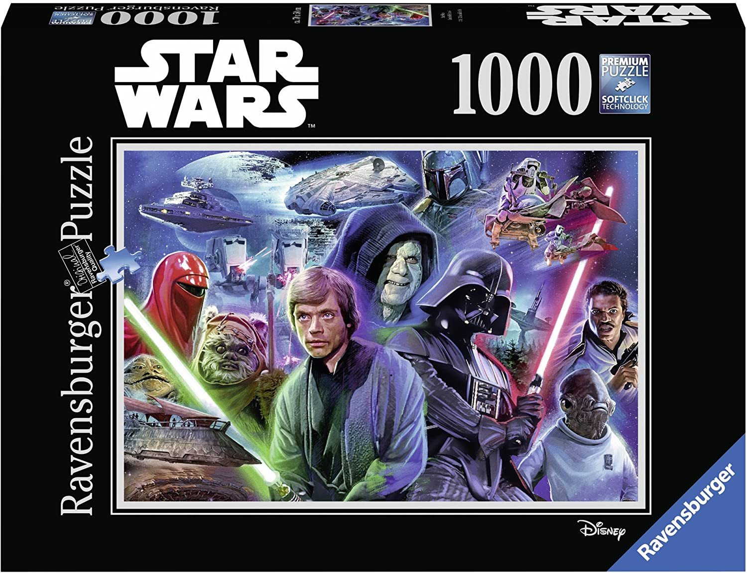 The Rise of Skywalker 1000pc Adult's Jigsaw Puzzl 14991 Ravensburger Star Wars 
