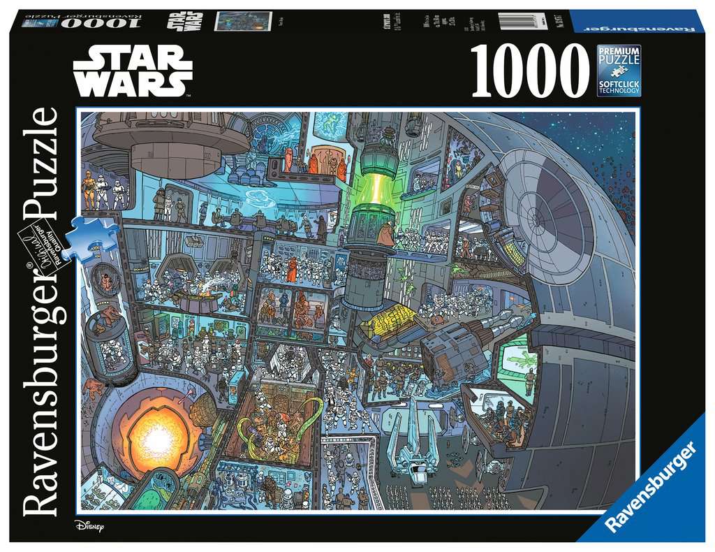 Ravensburger Star Wars : Where's Wookie? 1000 Piece Puzzle