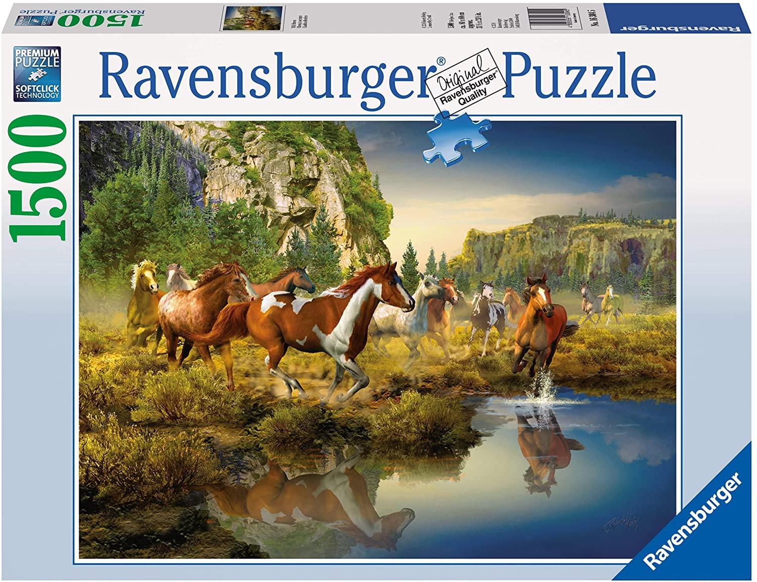 Ravensburger Wild Horses 1500 Piece Puzzle