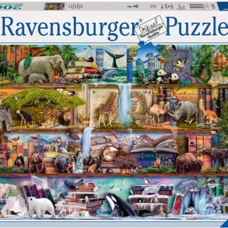 Ravensburger Aimee Stewart Wild Kingdom Shelves 2000 Piece Puzzle