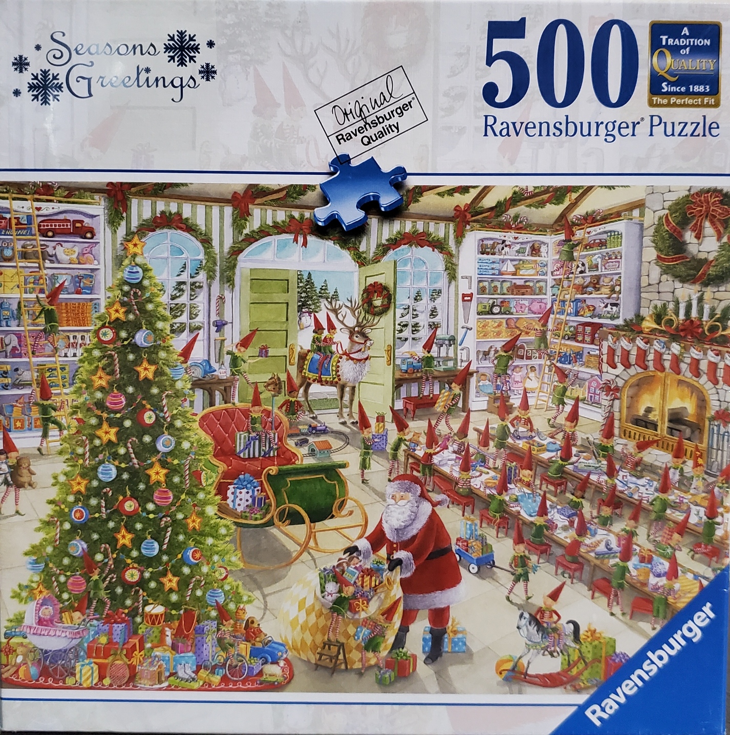 Ravensburger Disney The Seven Dwarfs: Happy 500 Piece Puzzle – The Puzzle  Collections