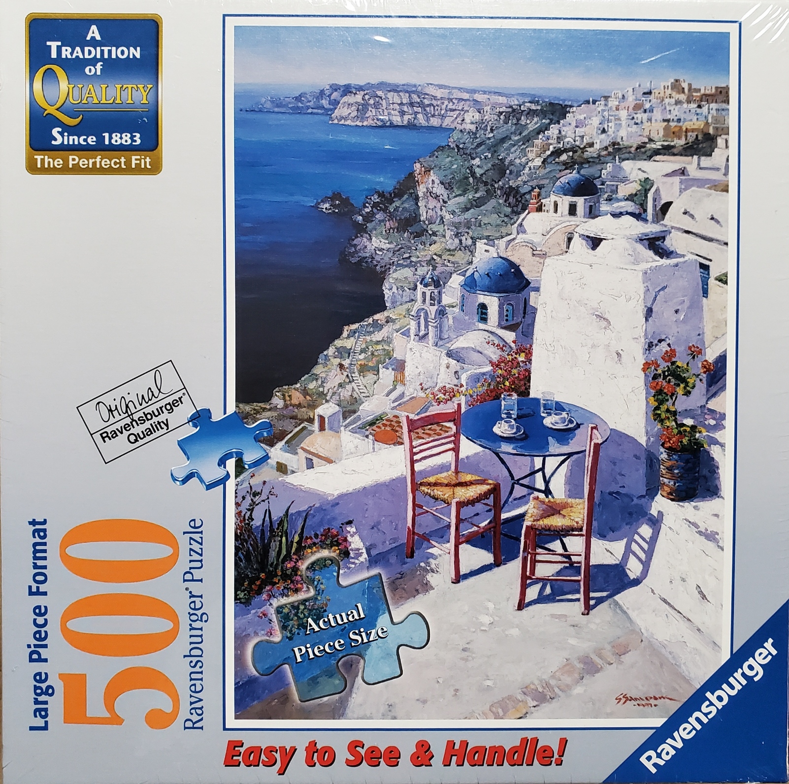 Ravensburger Aphrodite's Vista 500 Piece Large Format Puzzle