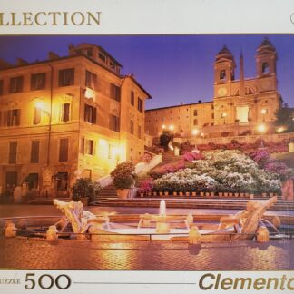 Clementoni High Quality Collection Piazza di Spagna - Rome 500 Piece Puzzle